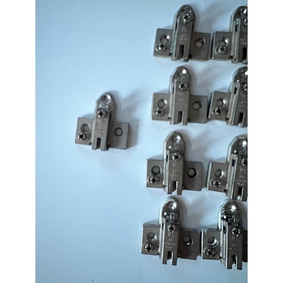 27pc Blum CLIP Top Hinge Mounting Plates Concealed Cabinet Hinges HardwareBundle - Picture 5 of 5